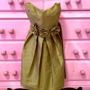 Strapless formal dress- prom/wedding/birthday/graduation (approx fit 2-4 size)